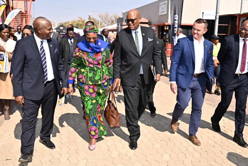 The Hon. Vice President of Namibia, Netumbo Nandi-Ndaitwah, officiated the 2024 Mining Expo & Conference