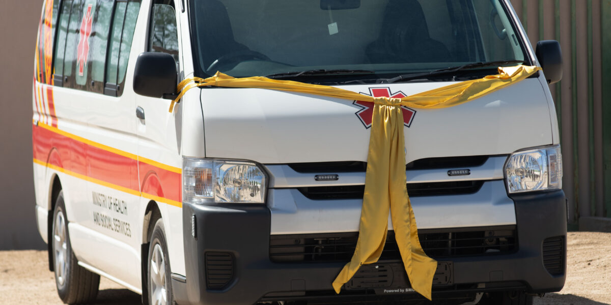 Langer Heinrich Uranium donates new ambulance to omaruru district hospital